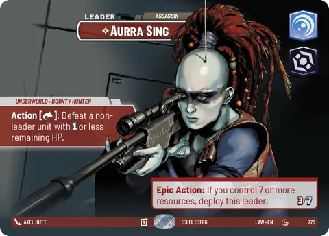 Aurra Sing, Assassin