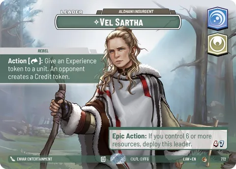 Vel Sartha, Aldhani Insurgent