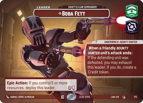 Boba Fett, Krayt's Claw Commander