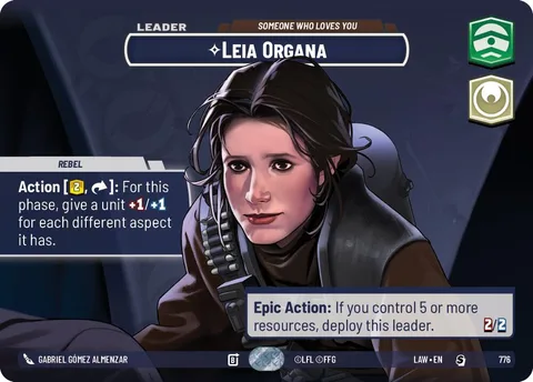Leia Organa, Someone Who Loves You
