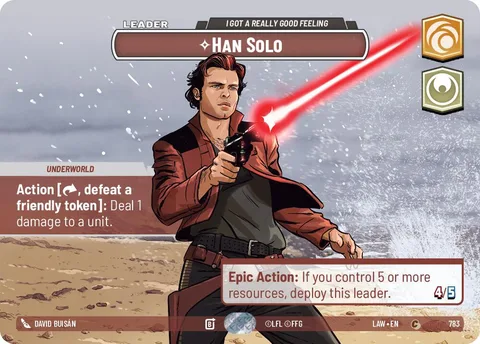 Han Solo, I Got a Really Good Feeling