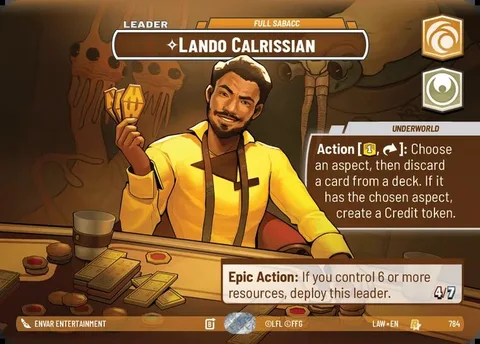 Lando Calrissian, Full Sabacc