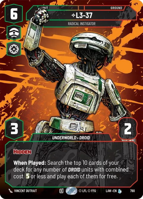 L3-37, Radical Instigator