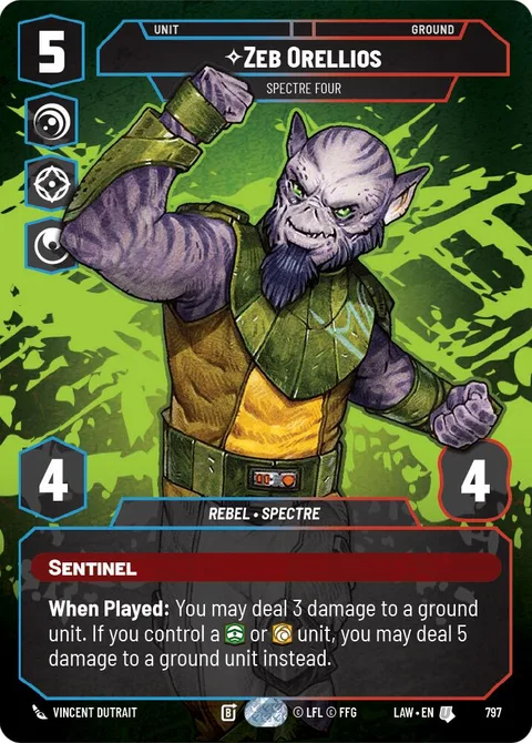Zeb Orellios, Spectre Four