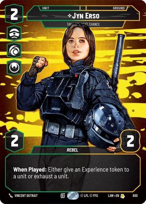 Jyn Erso, Take the Next Chance