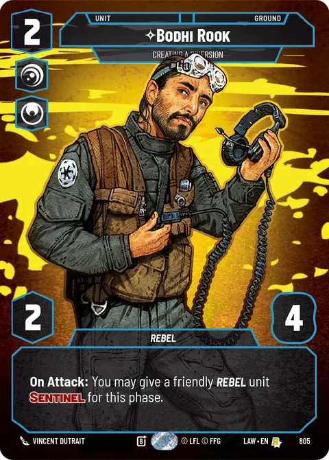 Bodhi Rook, Creating a Diversion