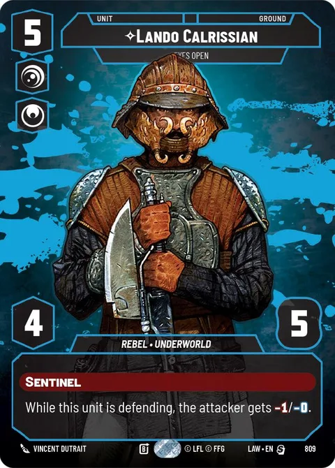 Lando Calrissian, Eyes Open