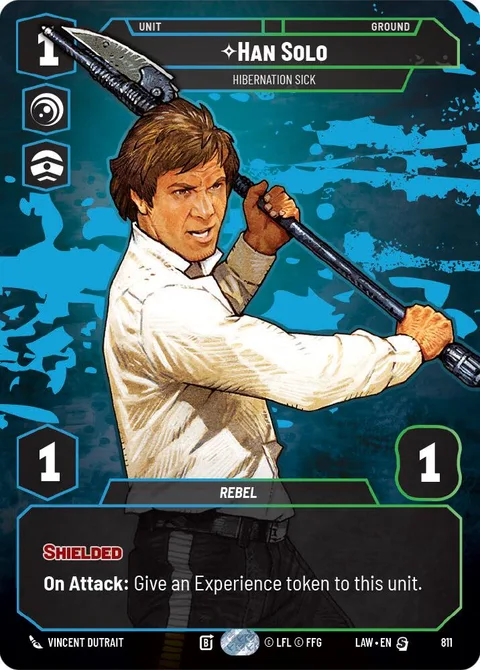Han Solo, Hibernation Sick