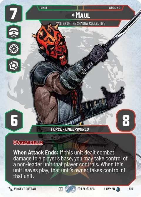 Maul, Master of the Shadow Collective
