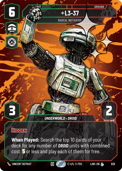 L3-37, Radical Instigator
