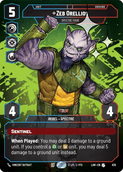 Zeb Orellios, Spectre Four