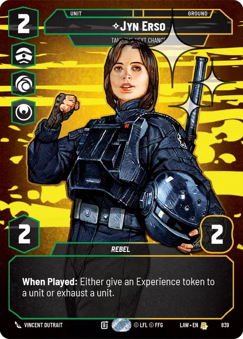 Jyn Erso, Take the Next Chance