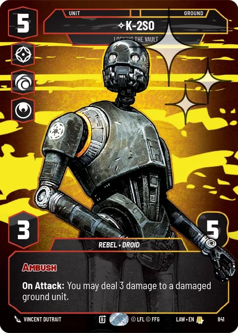 K-2SO, Locking the Vault