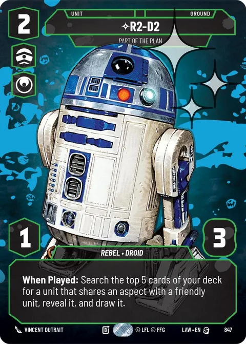 R2-D2, Part of the Plan