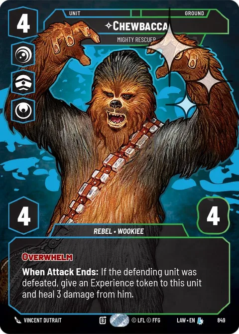Chewbacca, Mighty Rescuer