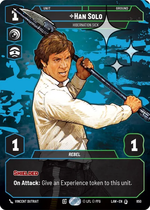 Han Solo, Hibernation Sick
