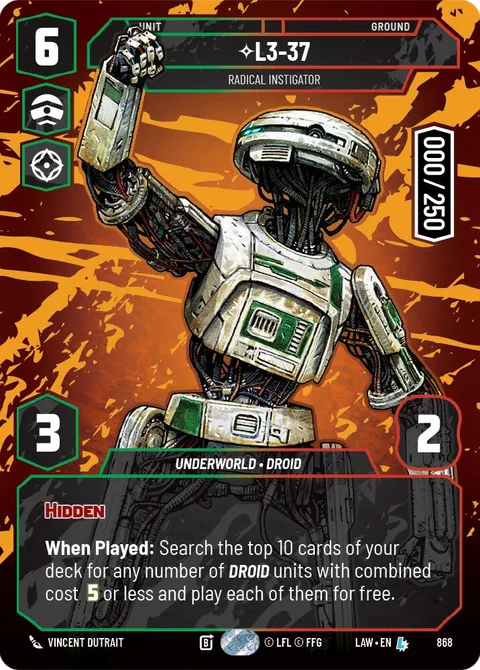 L3-37, Radical Instigator