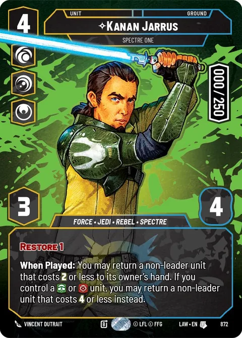 Kanan Jarrus, Spectre One
