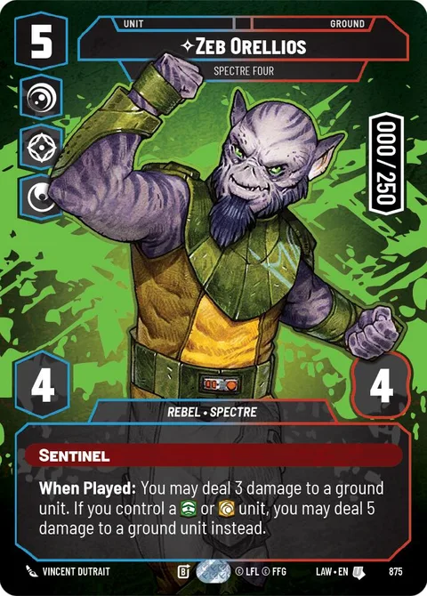 Zeb Orellios, Spectre Four