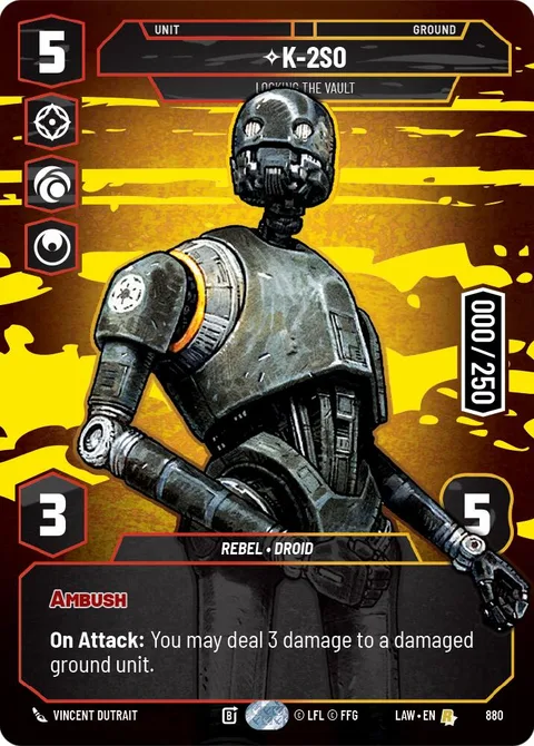 K-2SO, Locking the Vault