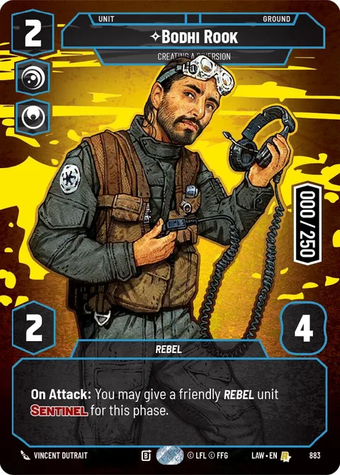 Bodhi Rook, Creating a Diversion