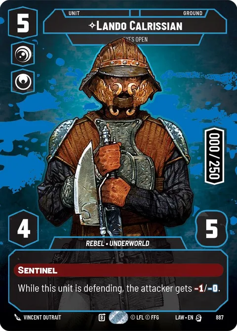 Lando Calrissian, Eyes Open