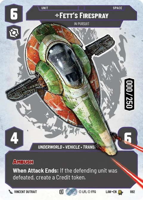 Fett's Firespray, In Pursuit