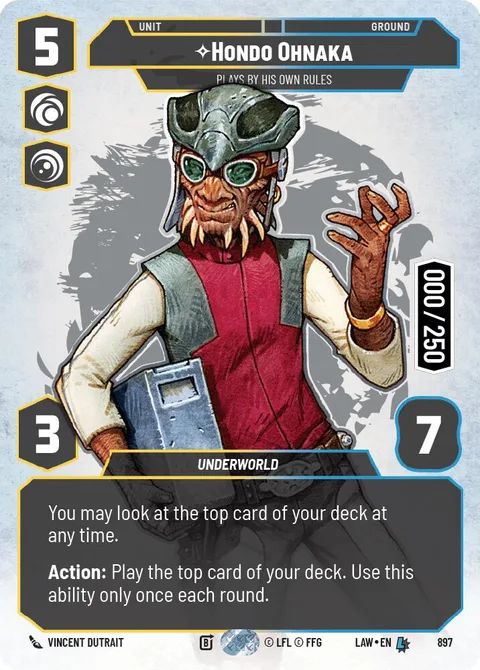 Hondo Ohnaka, Plays By His Own Rules