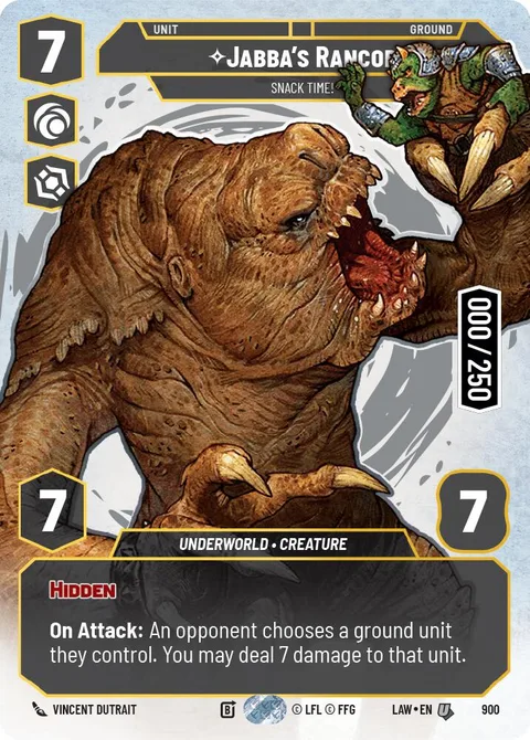 Jabba's Rancor, Snack Time!