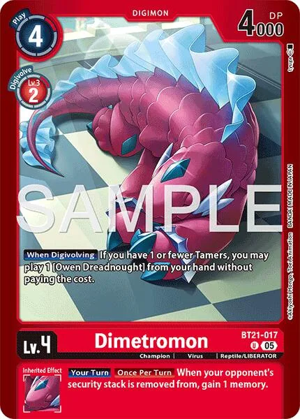 Dimetromon (BT21-017)