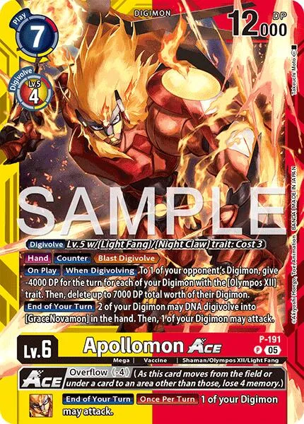 Apollomon Ace (P-191)
