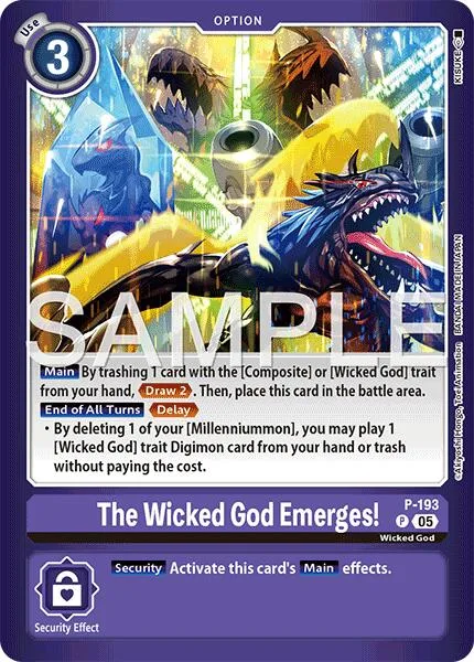 The Wicked God Emerges! (P-193)