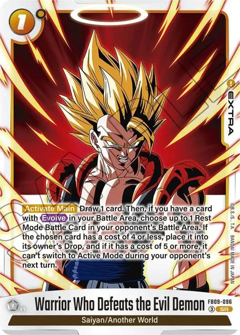 Warrior Who Defeats the Evil Demon (FB09-096) [Fusion World]