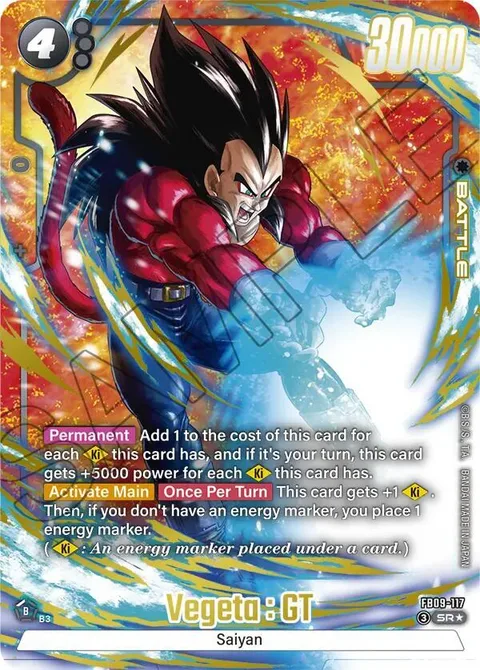 Vegeta : GT (FB09-117) [Fusion World]
