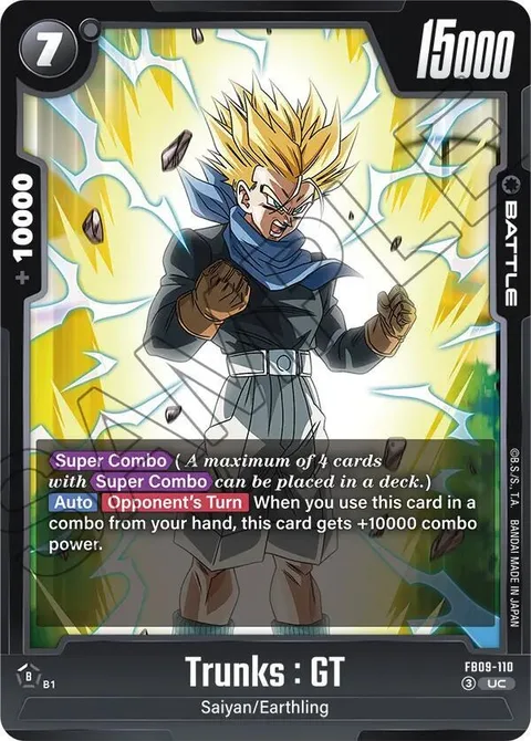 Trunks : GT (FB09-110) [Fusion World]