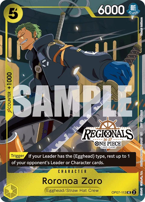Roronoa Zoro (OP07-113)