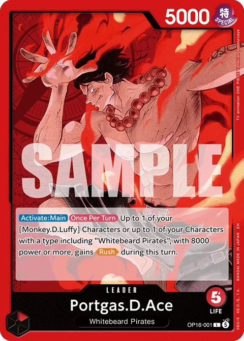Portgas.D.Ace (OP16-001)