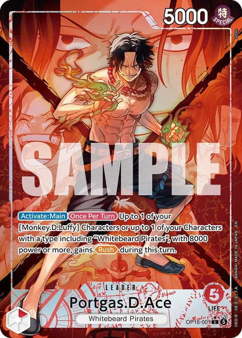 Portgas.D.Ace (OP16-001)
