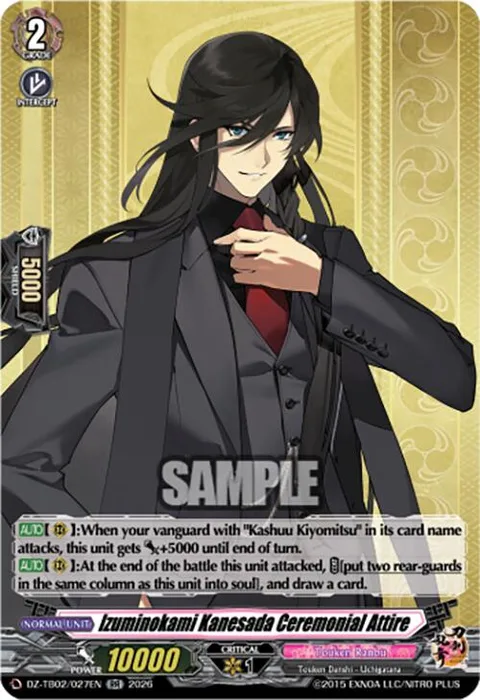 Izuminokami Kanesada Ceremonial Attire [D-Format]
