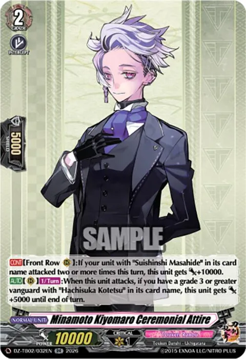 Minamoto Kiyomaro Ceremonial Attire [D-Format]