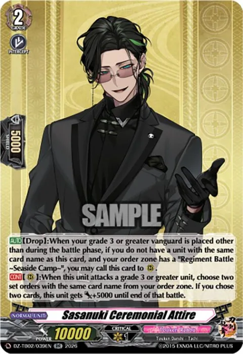 Sasanuki Ceremonial Attire [D-Format]