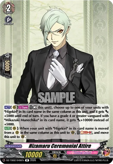 Hizamaru Ceremonial Attire [D-Format]