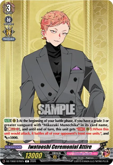 Iwatooshi Ceremonial Attire [D-Format]