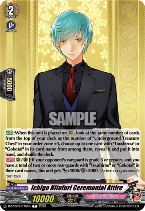 Ichigo Hitofuri Ceremonial Attire [D-Format]