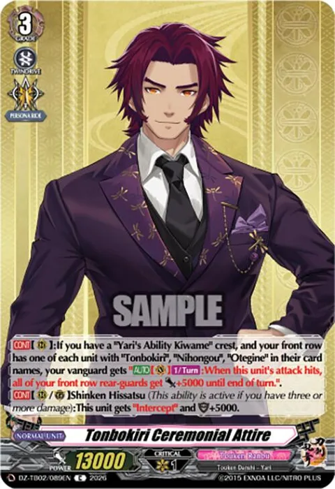 Tonbokiri Ceremonial Attire [D-Format]