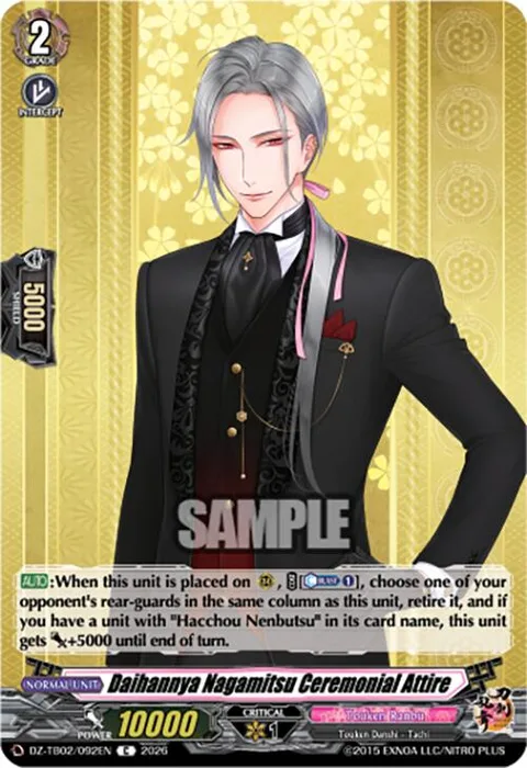 Daihannya Nagamitsu Ceremonial Attire [D-Format]