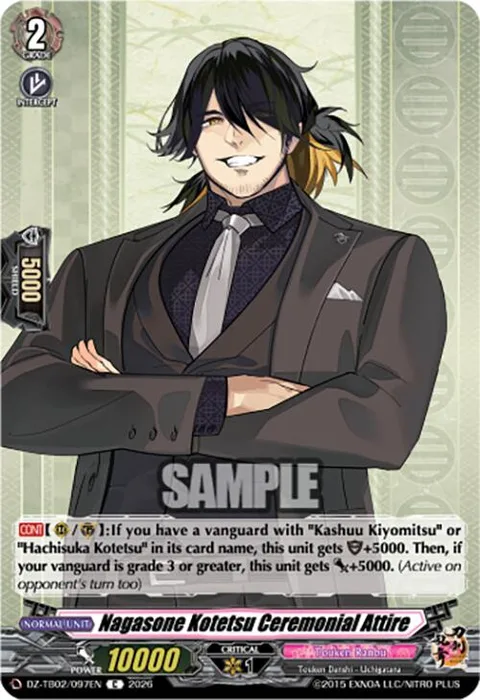 Nagasone Kotetsu Ceremonial Attire [D-Format]