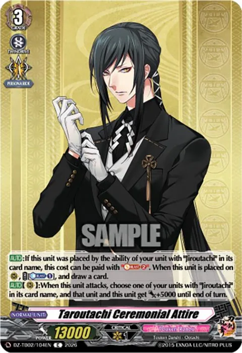 Taroutachi Ceremonial Attire [D-Format]