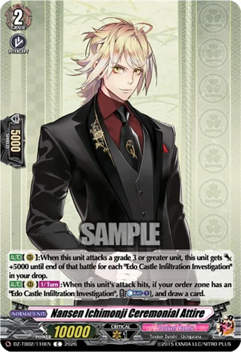 Nansen Ichimonji Ceremonial Attire [D-Format]