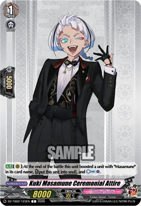 Kuki Masamune Ceremonial Attire [D-Format]